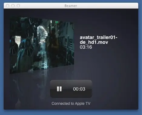 Beamer.app für Mac SX