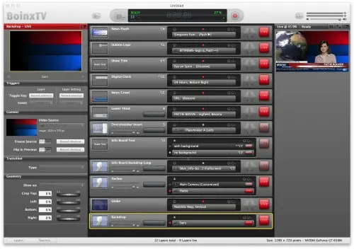 BoinxTV Fernsehstudio Mac Main