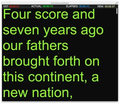 Teleprompter Mac Live