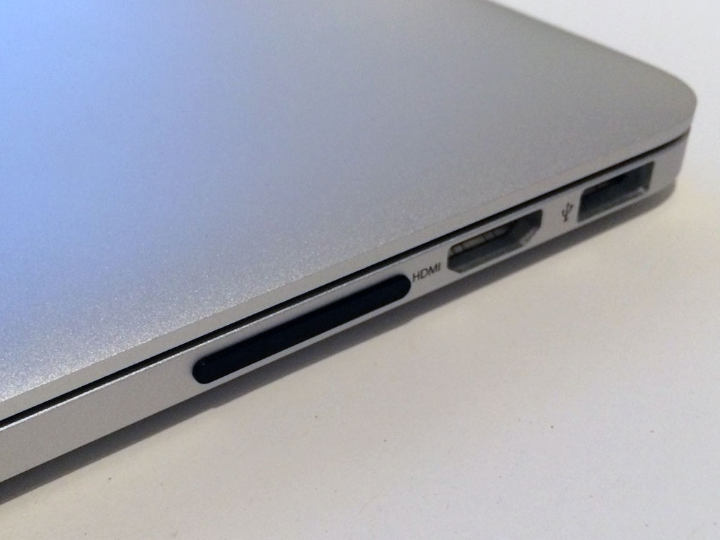 Macbook Pro Retina 13 Zoll Anfang 2015 Festplatte Erweitern SSD Speicher von MacBook Pro und Air über SD Karten Slot erweitern