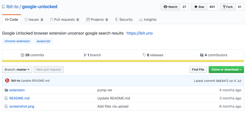 ibit google unlocked github