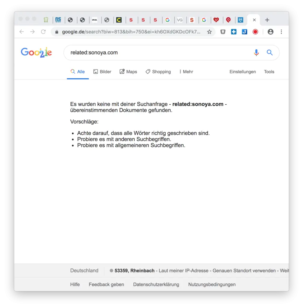 Google Hacks: Ähnliche Websites suchen