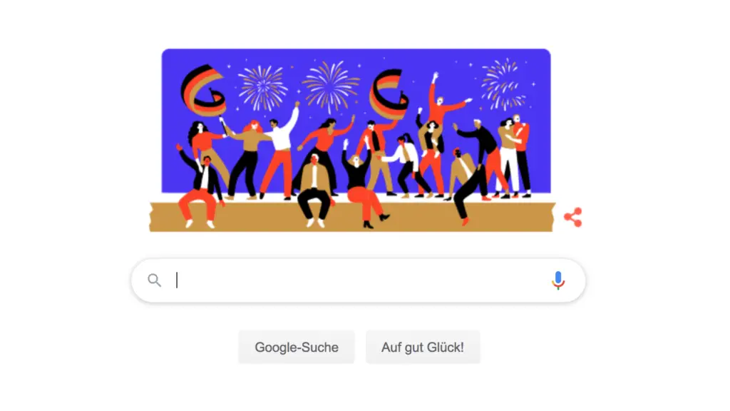 Google Suche - Suchfeld